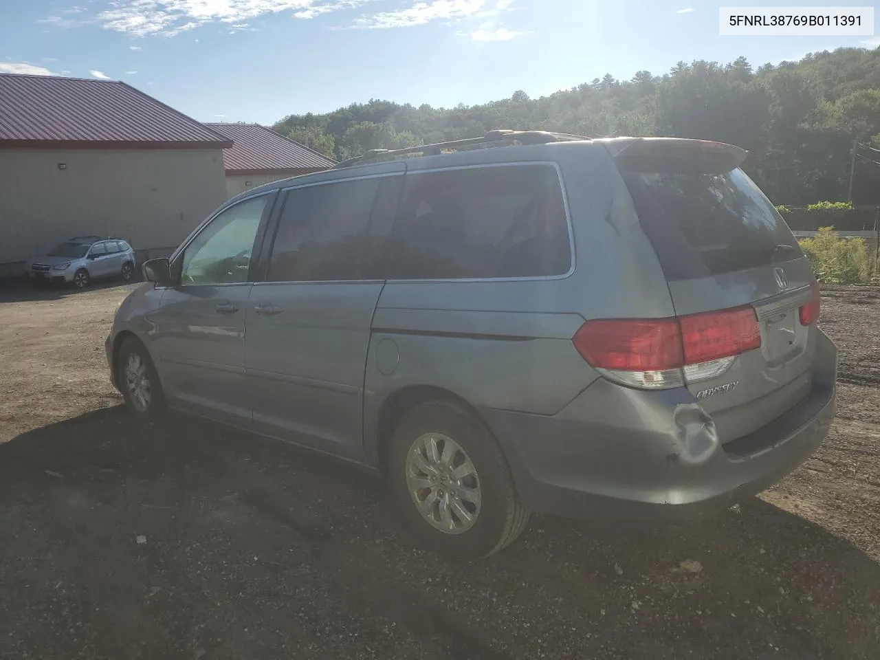 5FNRL38769B011391 2009 Honda Odyssey Exl