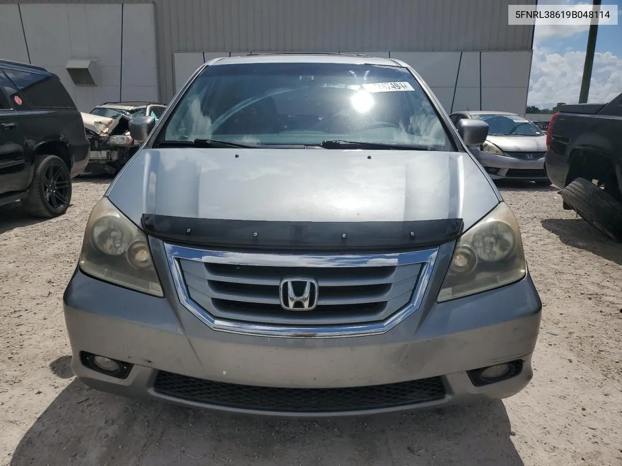 2009 Honda Odyssey Exl VIN: 5FNRL38619B048114 Lot: 69767494