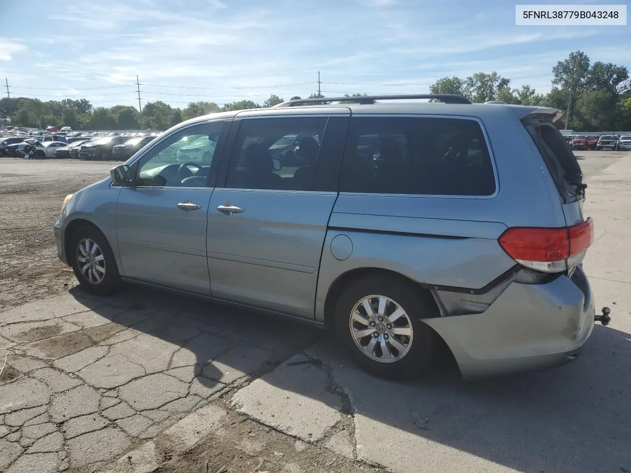 5FNRL38779B043248 2009 Honda Odyssey Exl