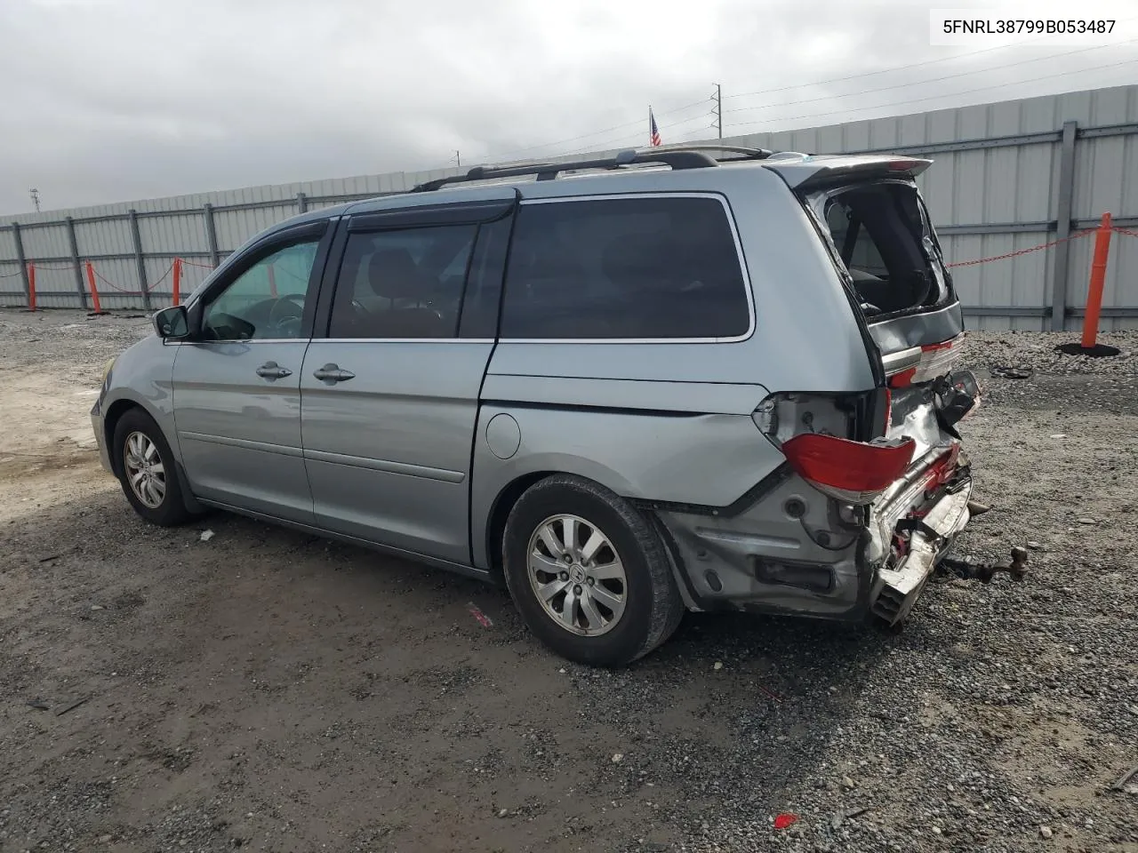 2009 Honda Odyssey Exl VIN: 5FNRL38799B053487 Lot: 70076604