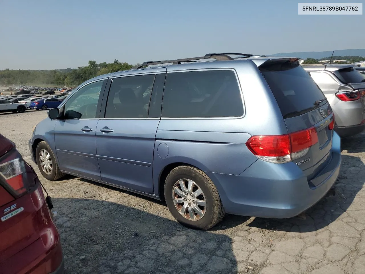 5FNRL38789B047762 2009 Honda Odyssey Exl