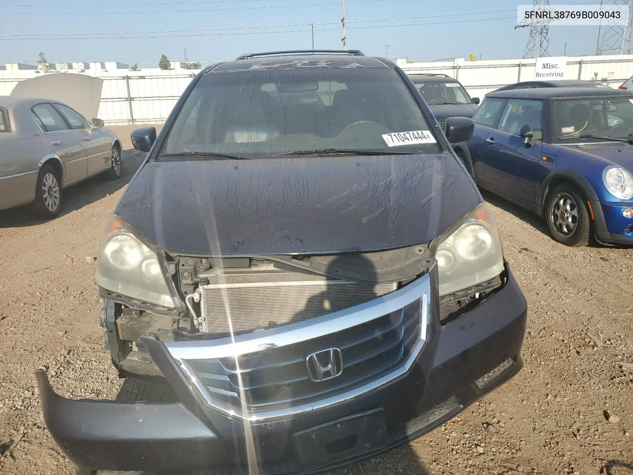 5FNRL38769B009043 2009 Honda Odyssey Exl