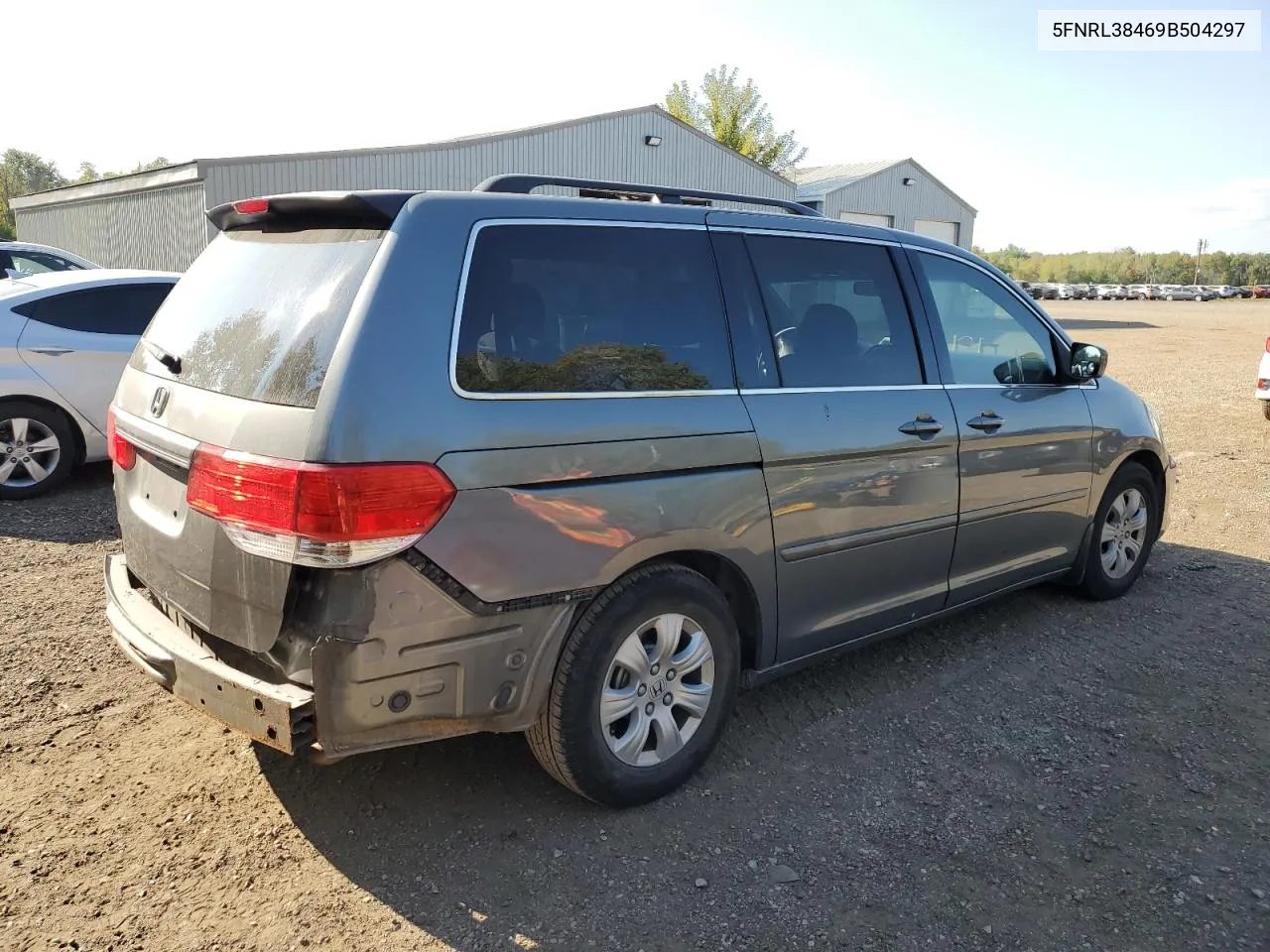 2009 Honda Odyssey Ex VIN: 5FNRL38469B504297 Lot: 71201554