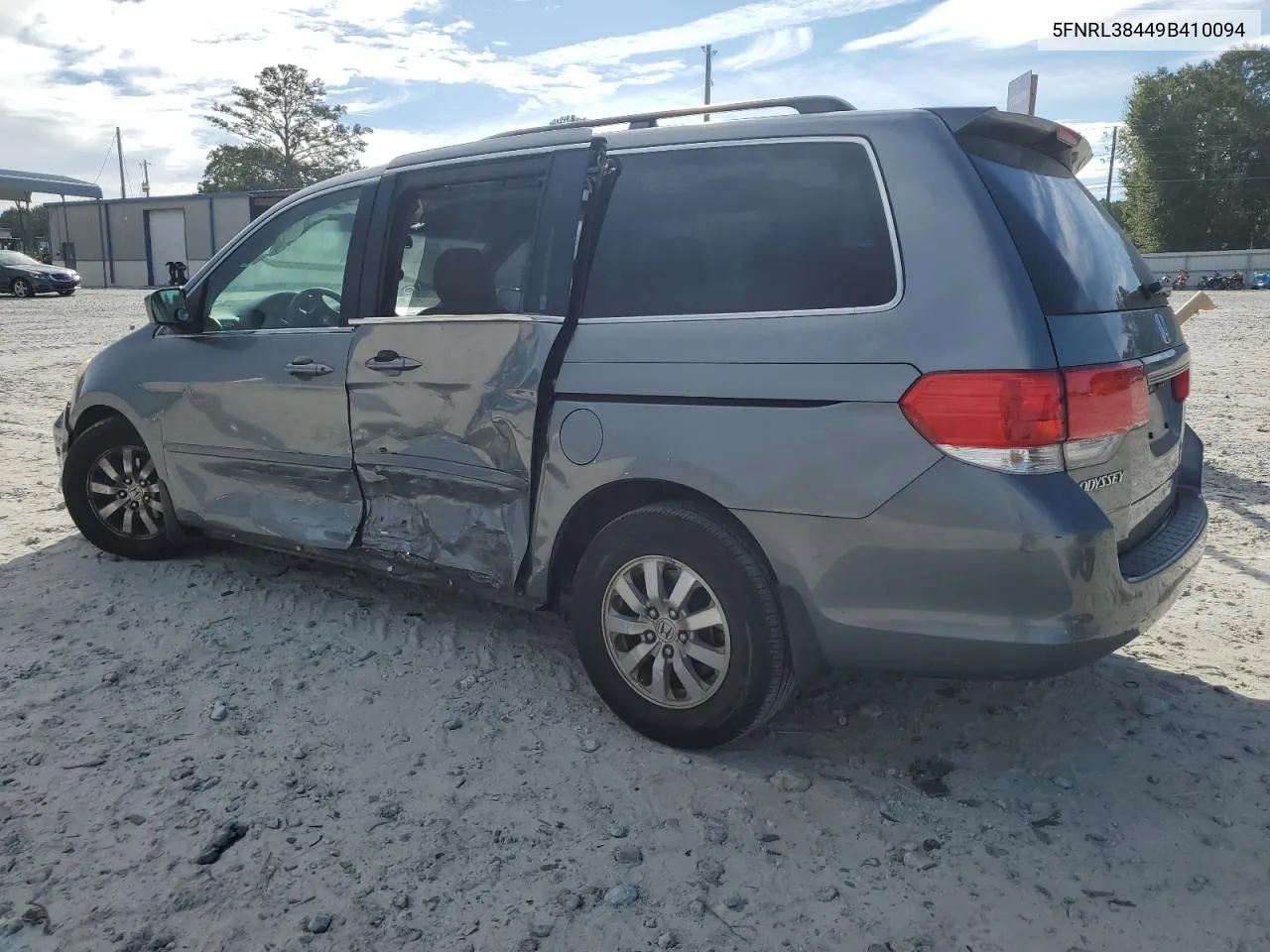 2009 Honda Odyssey Ex VIN: 5FNRL38449B410094 Lot: 71670054