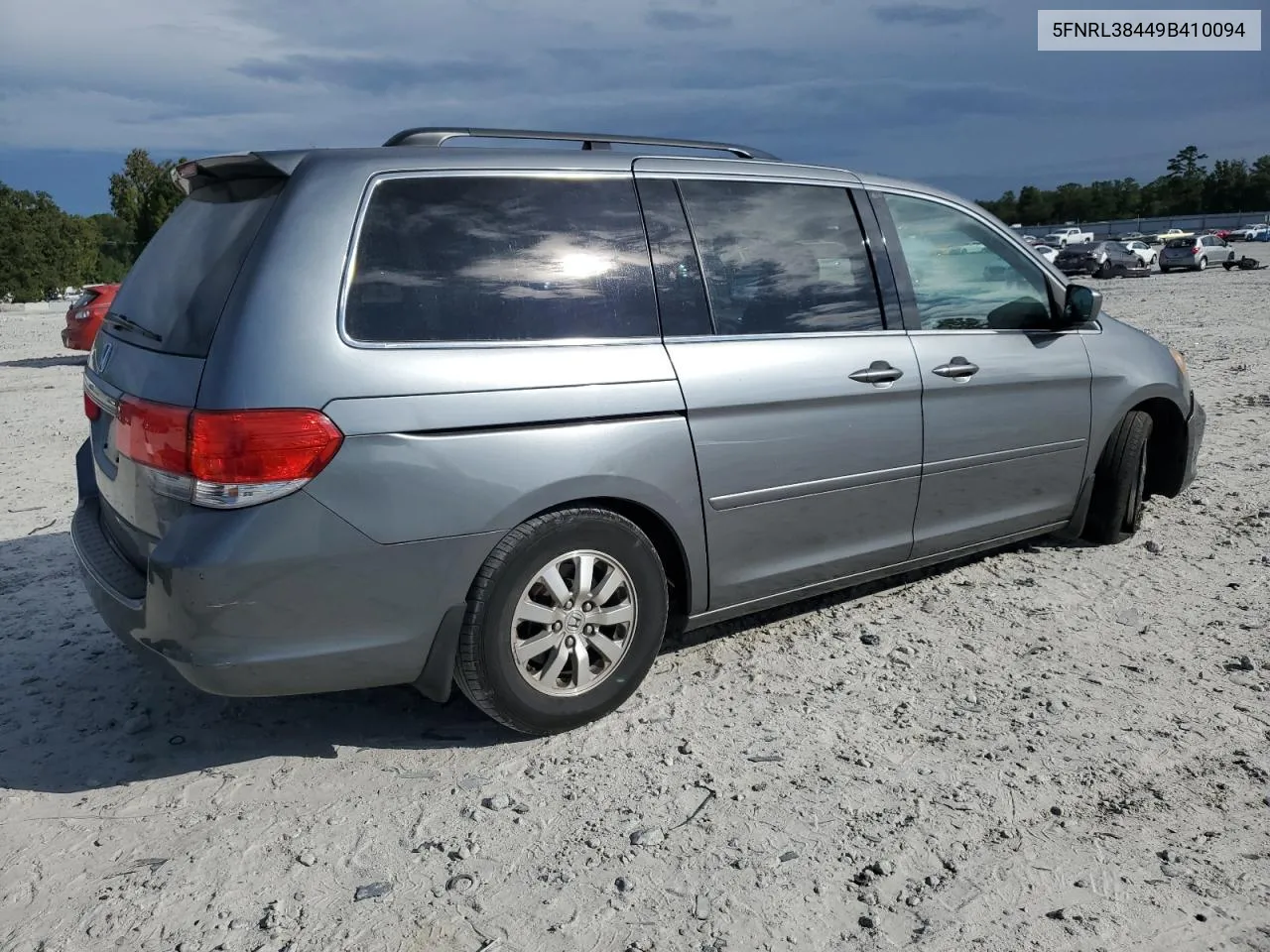 2009 Honda Odyssey Ex VIN: 5FNRL38449B410094 Lot: 71670054