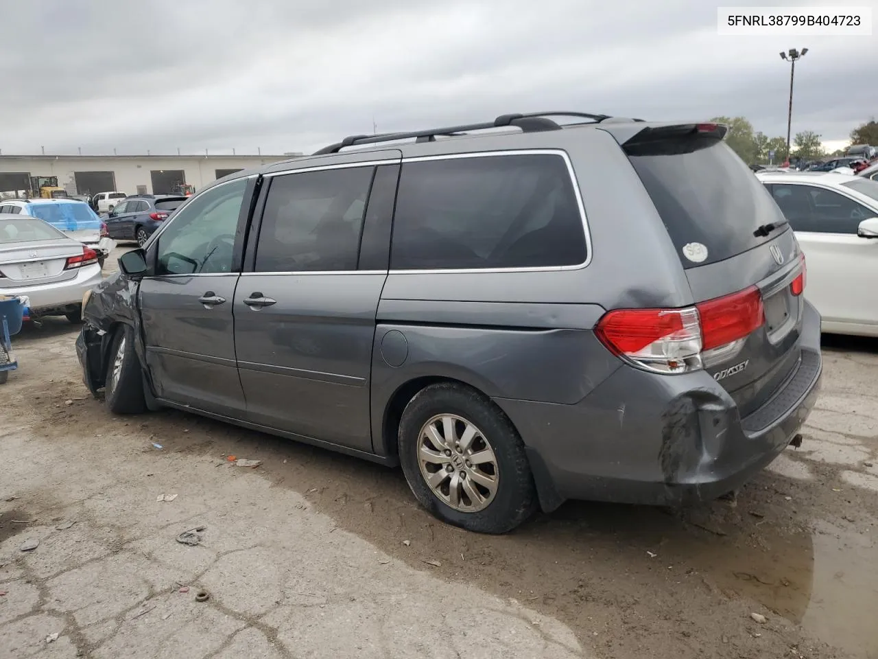 2009 Honda Odyssey Exl VIN: 5FNRL38799B404723 Lot: 72721914