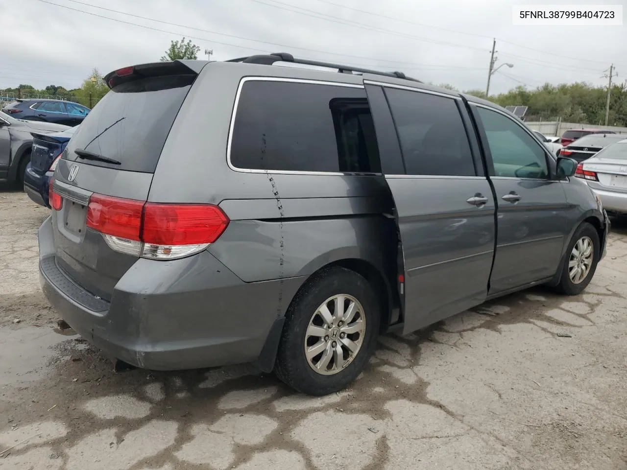 2009 Honda Odyssey Exl VIN: 5FNRL38799B404723 Lot: 72721914