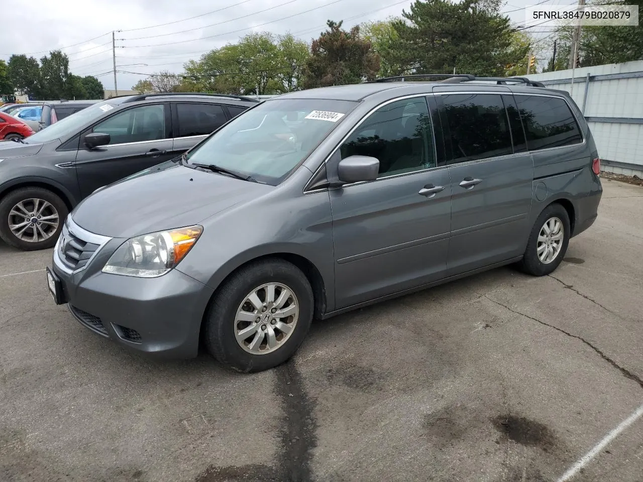 5FNRL38479B020879 2009 Honda Odyssey Ex