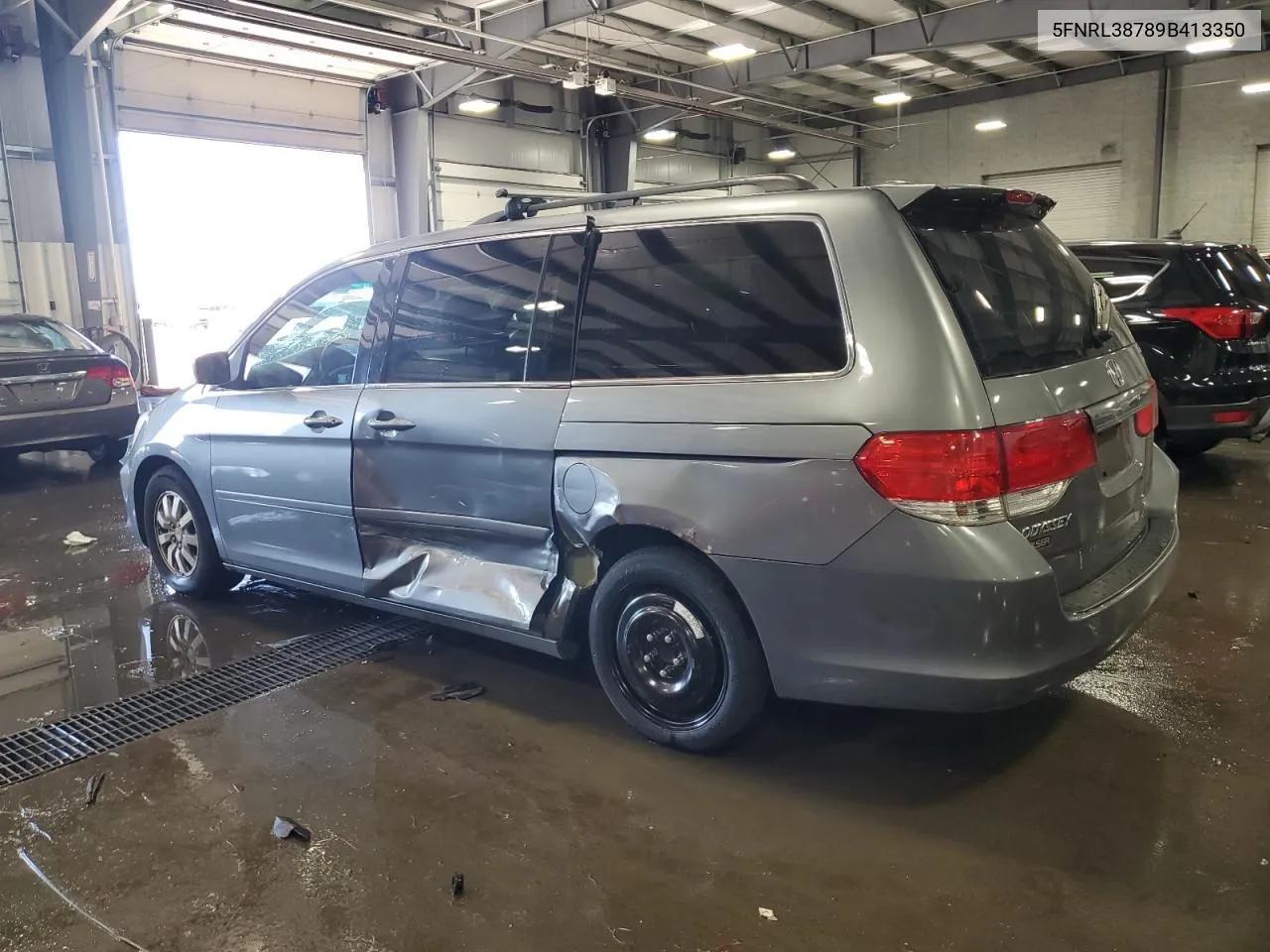 2009 Honda Odyssey Exl VIN: 5FNRL38789B413350 Lot: 72964214