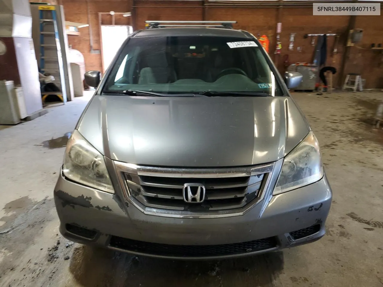 5FNRL38449B407115 2009 Honda Odyssey Ex