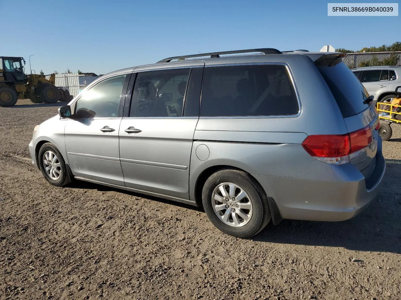 2009 Honda Odyssey Exl VIN: 5FNRL38669B040039 Lot: 74110564