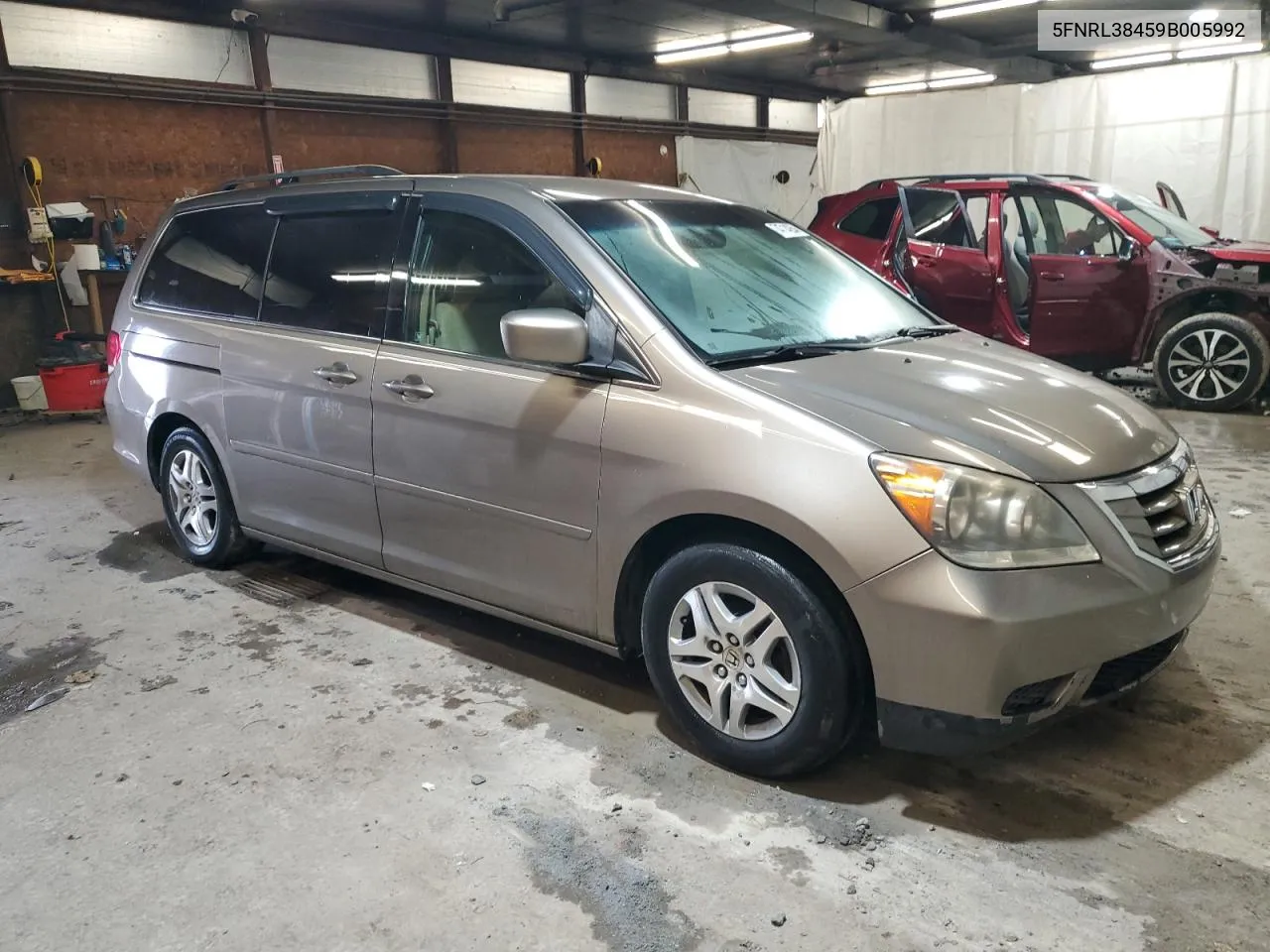 5FNRL38459B005992 2009 Honda Odyssey Ex