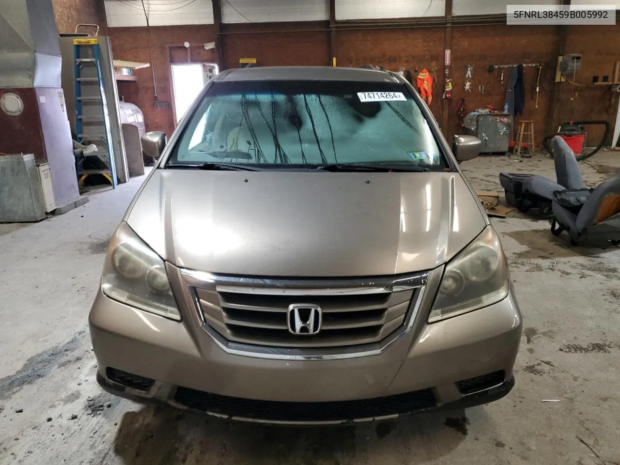 5FNRL38459B005992 2009 Honda Odyssey Ex