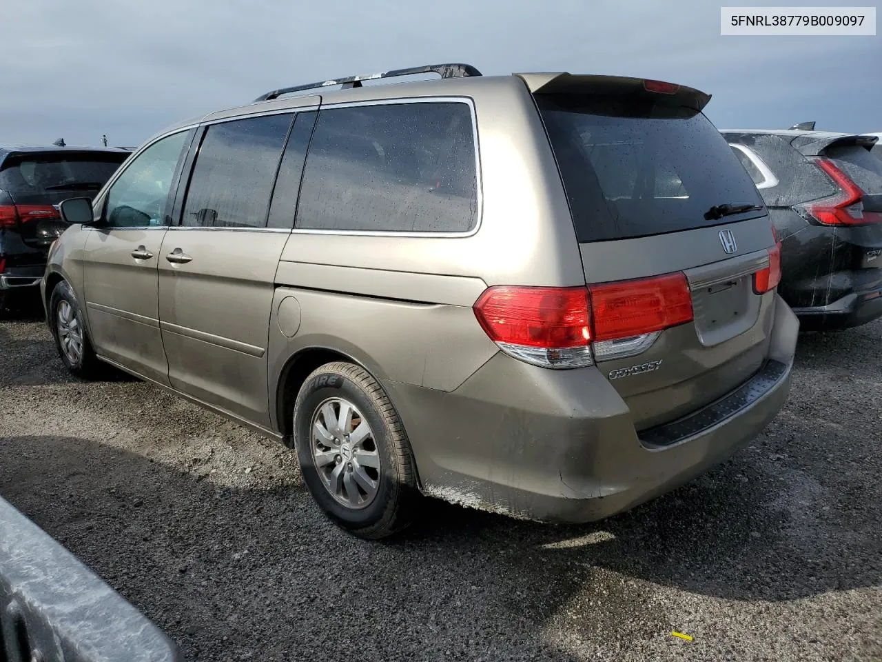 2009 Honda Odyssey Exl VIN: 5FNRL38779B009097 Lot: 75948324