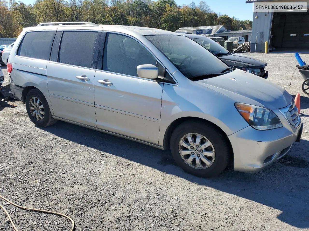 2009 Honda Odyssey Exl VIN: 5FNRL38649B036457 Lot: 76492804