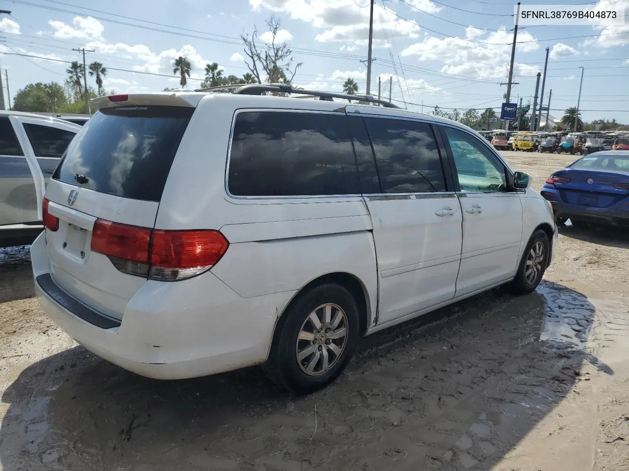 2009 Honda Odyssey Exl VIN: 5FNRL38769B404873 Lot: 77341034