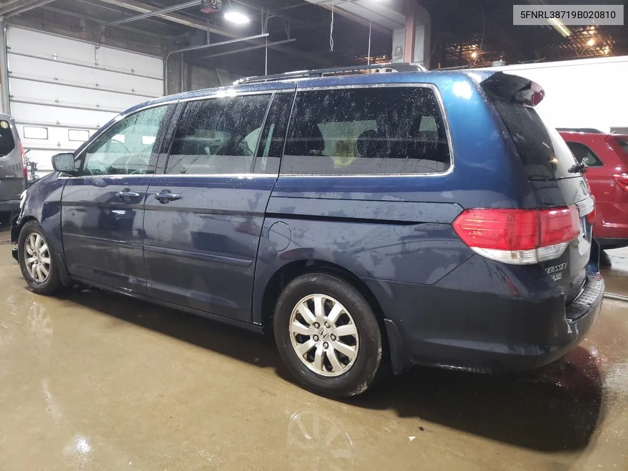 2009 Honda Odyssey Exl VIN: 5FNRL38719B020810 Lot: 77414284