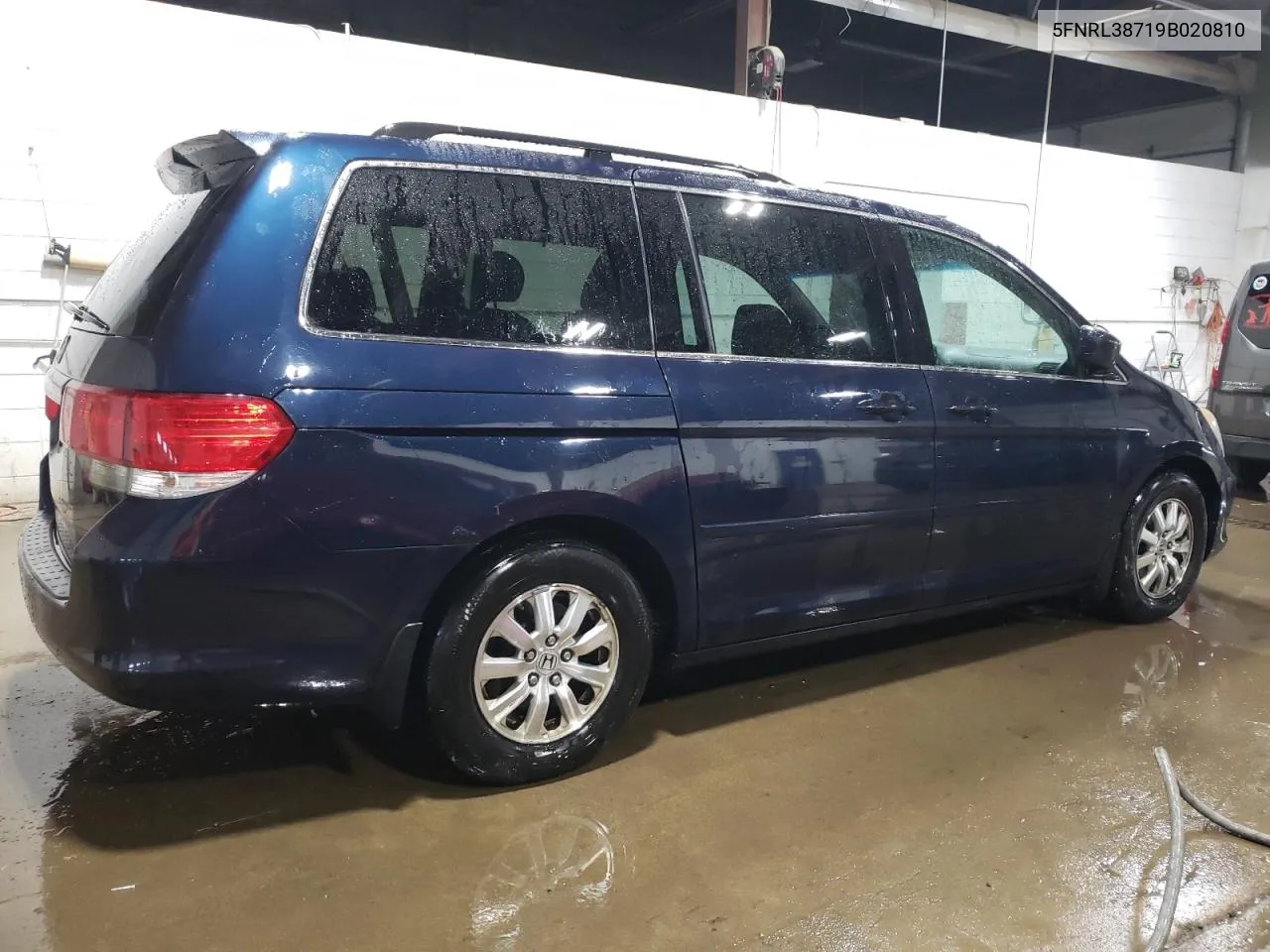 2009 Honda Odyssey Exl VIN: 5FNRL38719B020810 Lot: 77414284