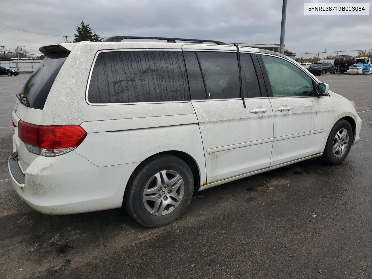 5FNRL38719B003084 2009 Honda Odyssey Exl