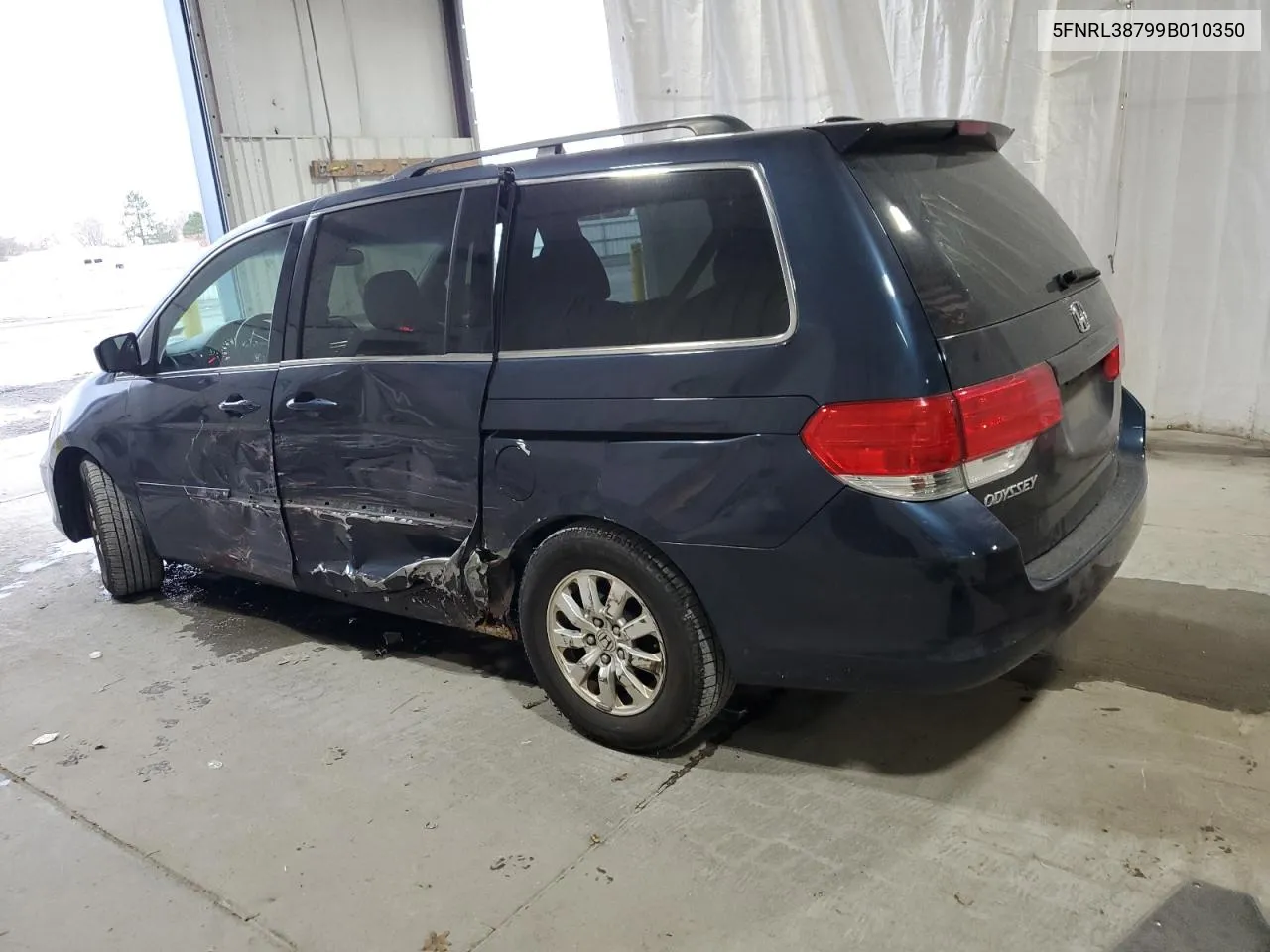 2009 Honda Odyssey Exl VIN: 5FNRL38799B010350 Lot: 79882914