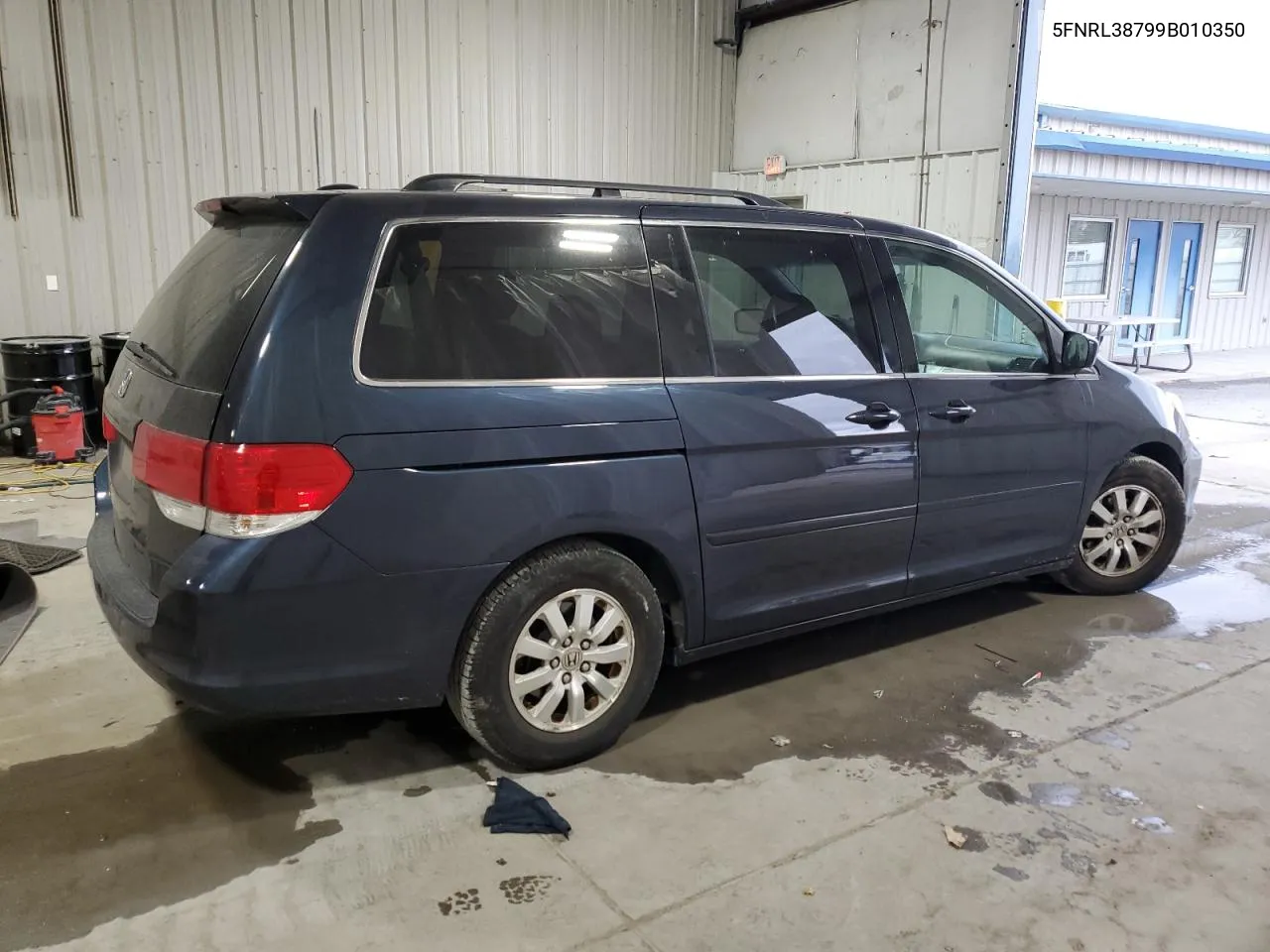 2009 Honda Odyssey Exl VIN: 5FNRL38799B010350 Lot: 79882914