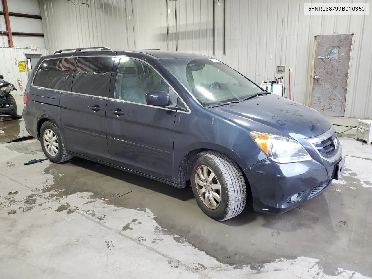 2009 Honda Odyssey Exl VIN: 5FNRL38799B010350 Lot: 79882914