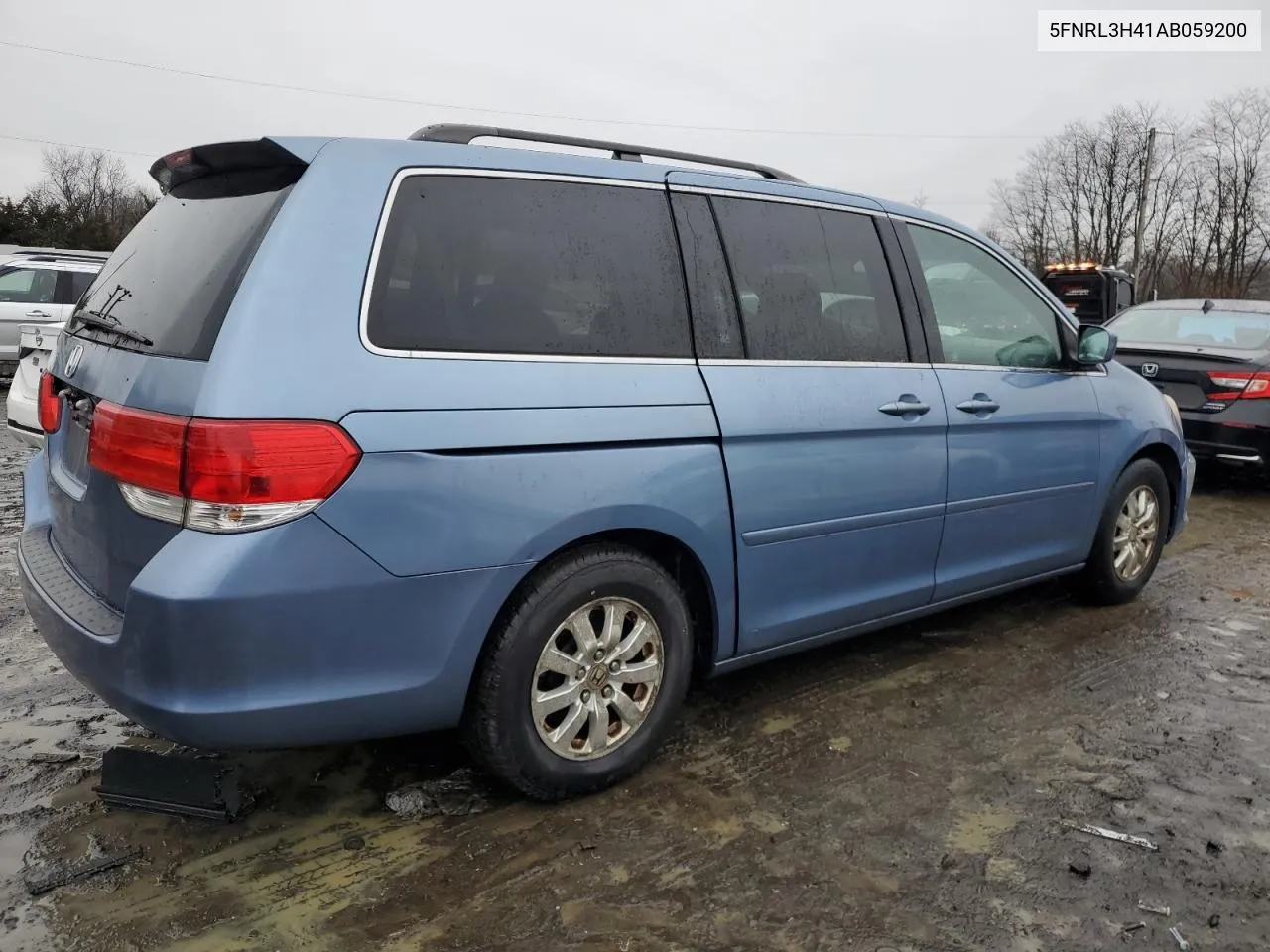 2010 Honda Odyssey Ex VIN: 5FNRL3H41AB059200 Lot: 39922914