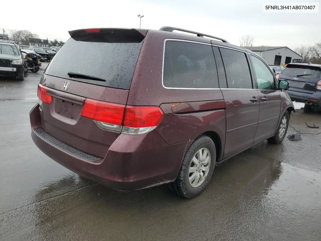 5FNRL3H41AB070407 2010 Honda Odyssey Ex