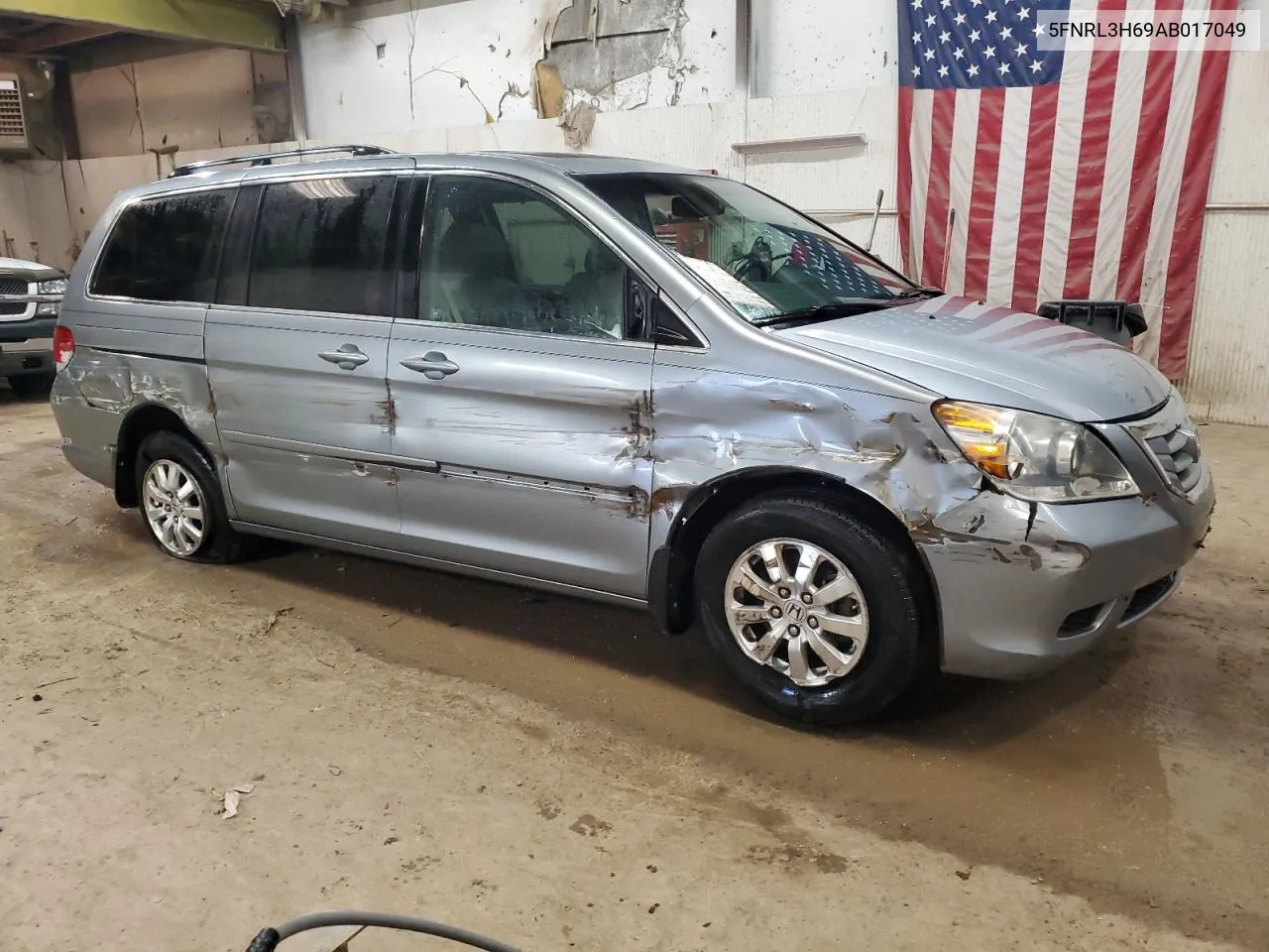 2010 Honda Odyssey Exl VIN: 5FNRL3H69AB017049 Lot: 53677214