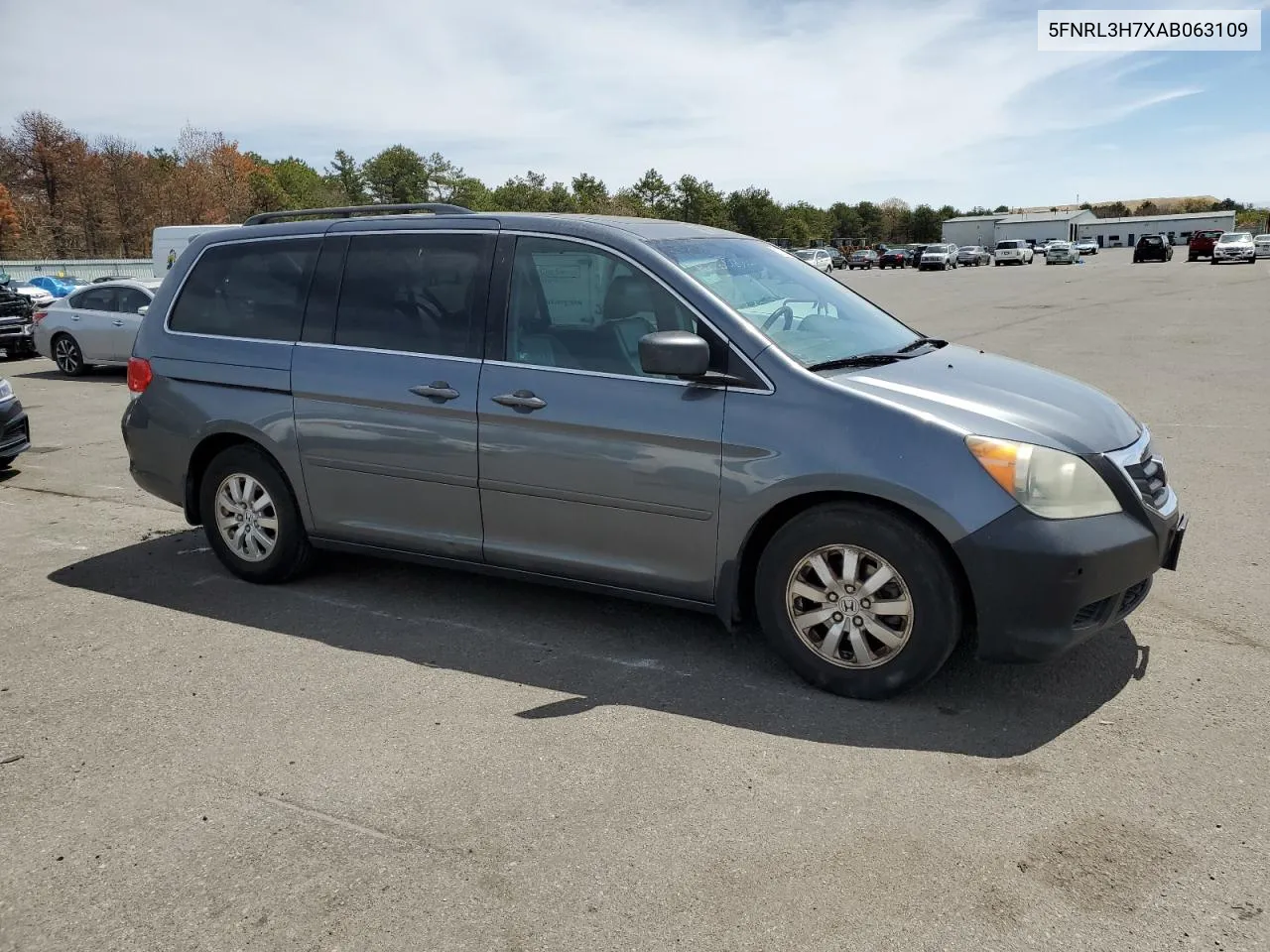 5FNRL3H7XAB063109 2010 Honda Odyssey Exl