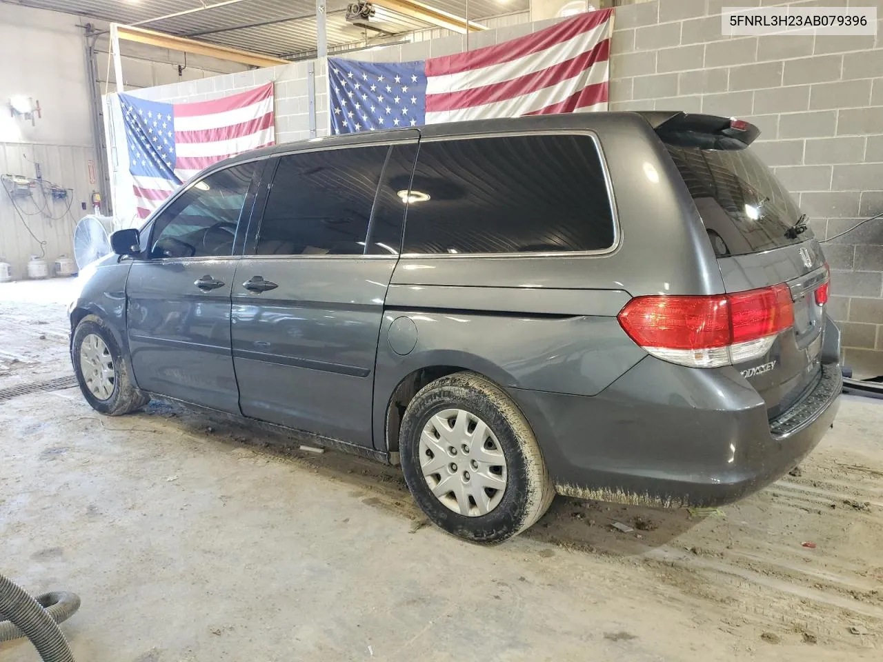 2010 Honda Odyssey Lx VIN: 5FNRL3H23AB079396 Lot: 55034324