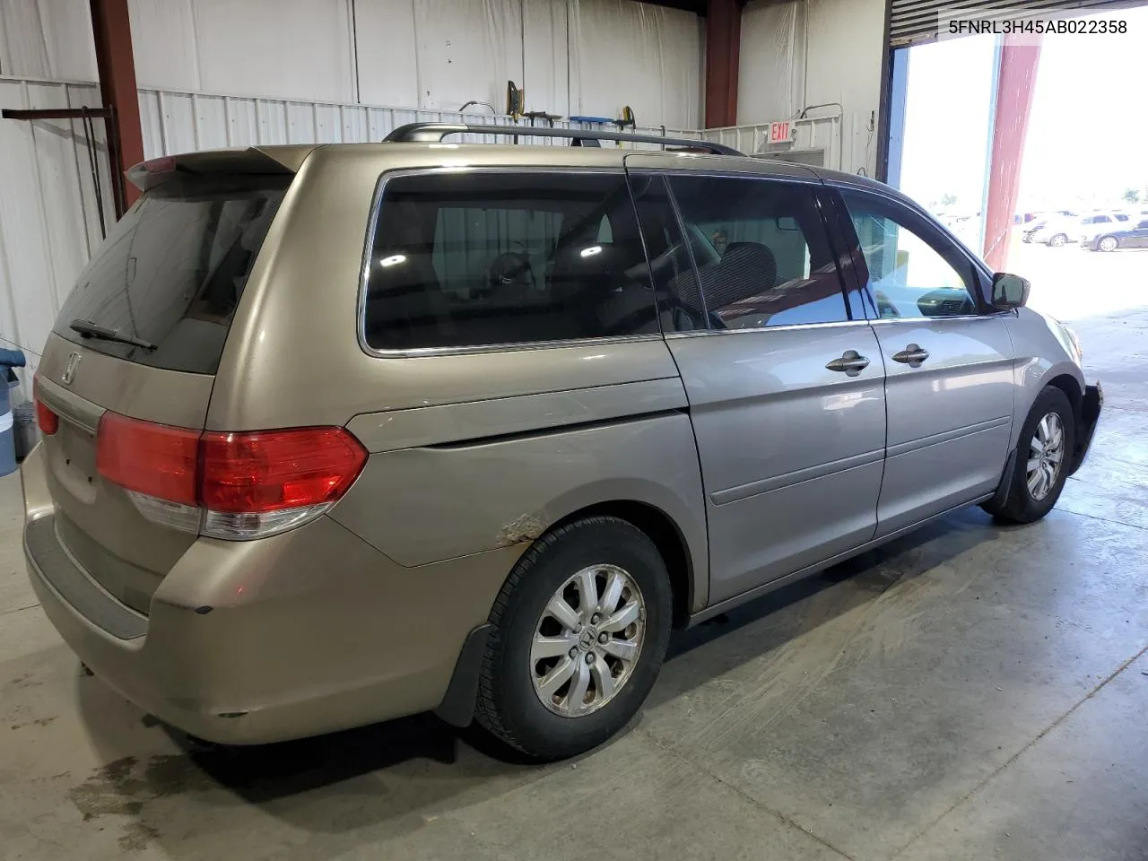 5FNRL3H45AB022358 2010 Honda Odyssey Ex