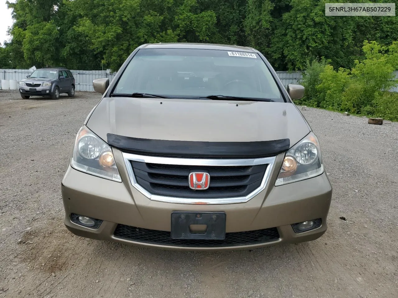 2010 Honda Odyssey Exl VIN: 5FNRL3H67AB507229 Lot: 61188514