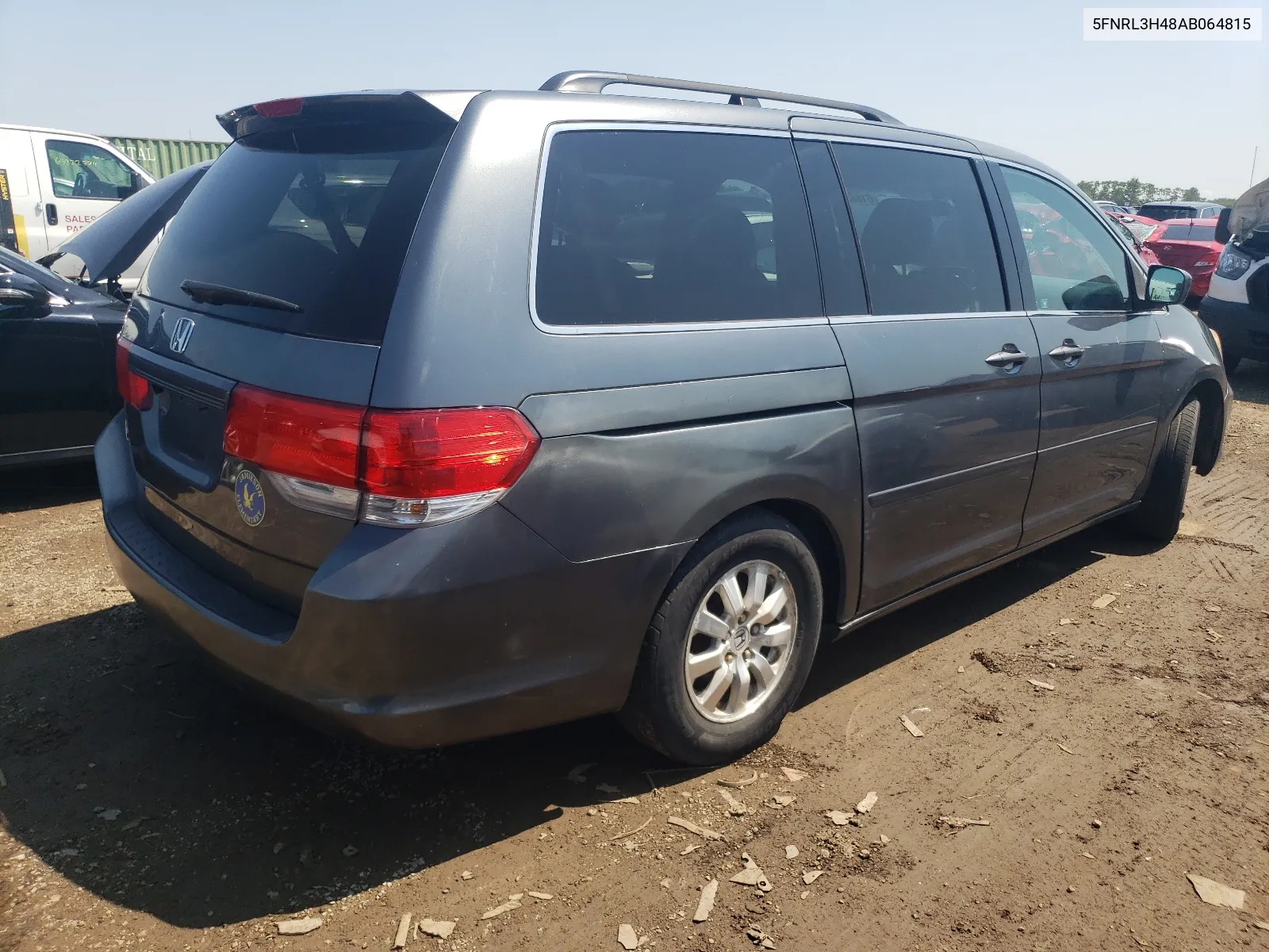 2010 Honda Odyssey Ex VIN: 5FNRL3H48AB064815 Lot: 61882924