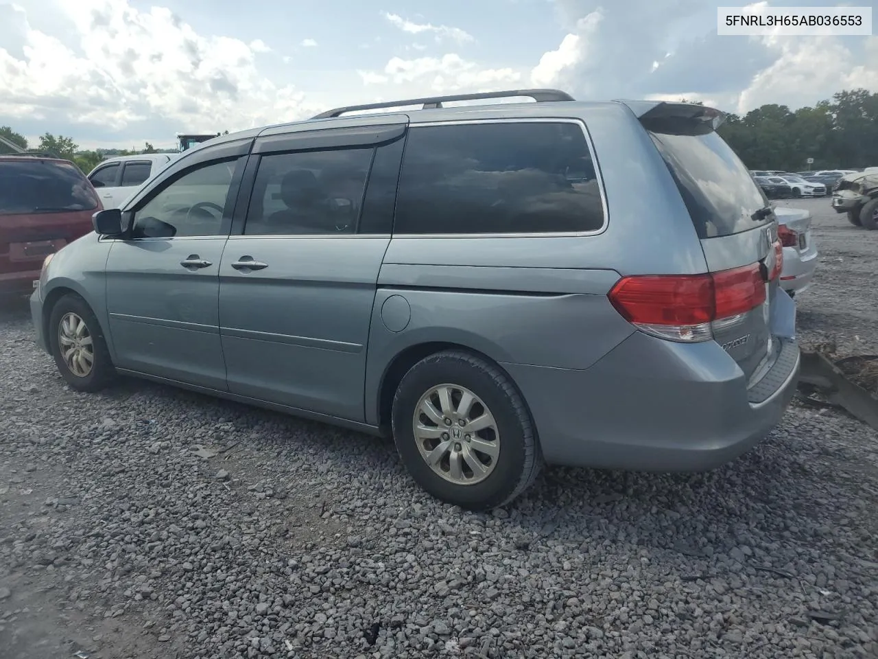 5FNRL3H65AB036553 2010 Honda Odyssey Exl