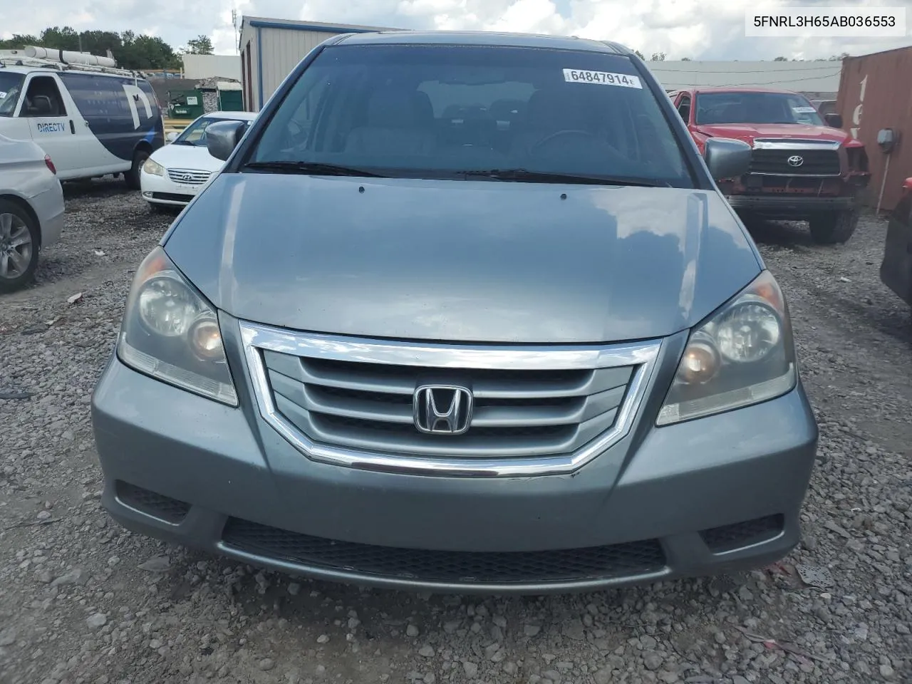 5FNRL3H65AB036553 2010 Honda Odyssey Exl