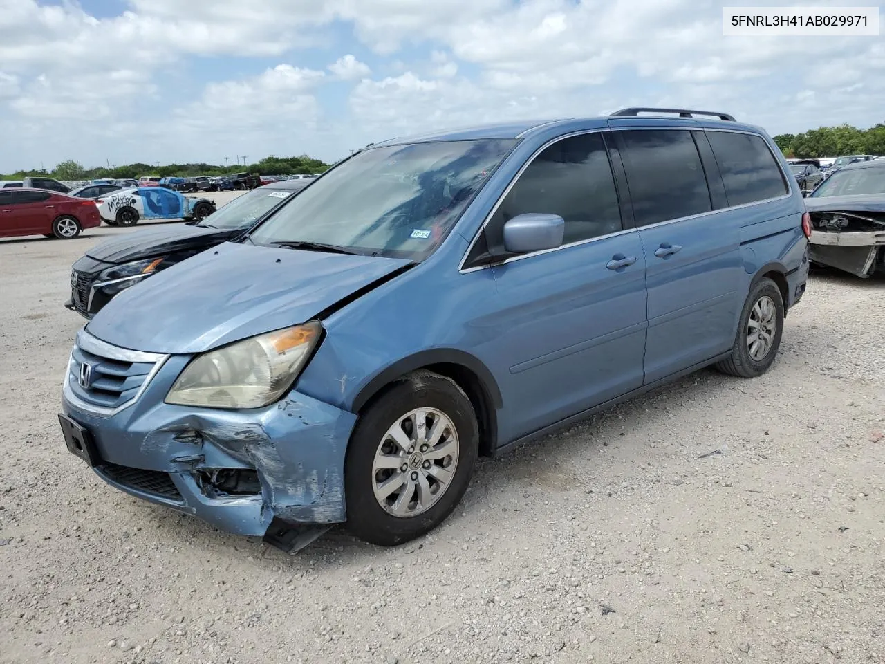 2010 Honda Odyssey Ex VIN: 5FNRL3H41AB029971 Lot: 65326934