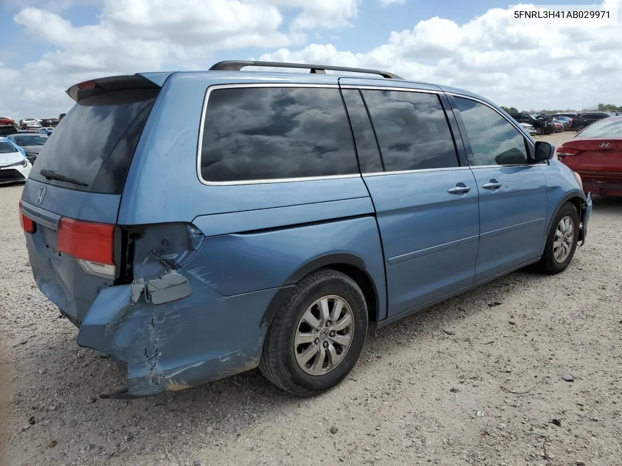 2010 Honda Odyssey Ex VIN: 5FNRL3H41AB029971 Lot: 65326934