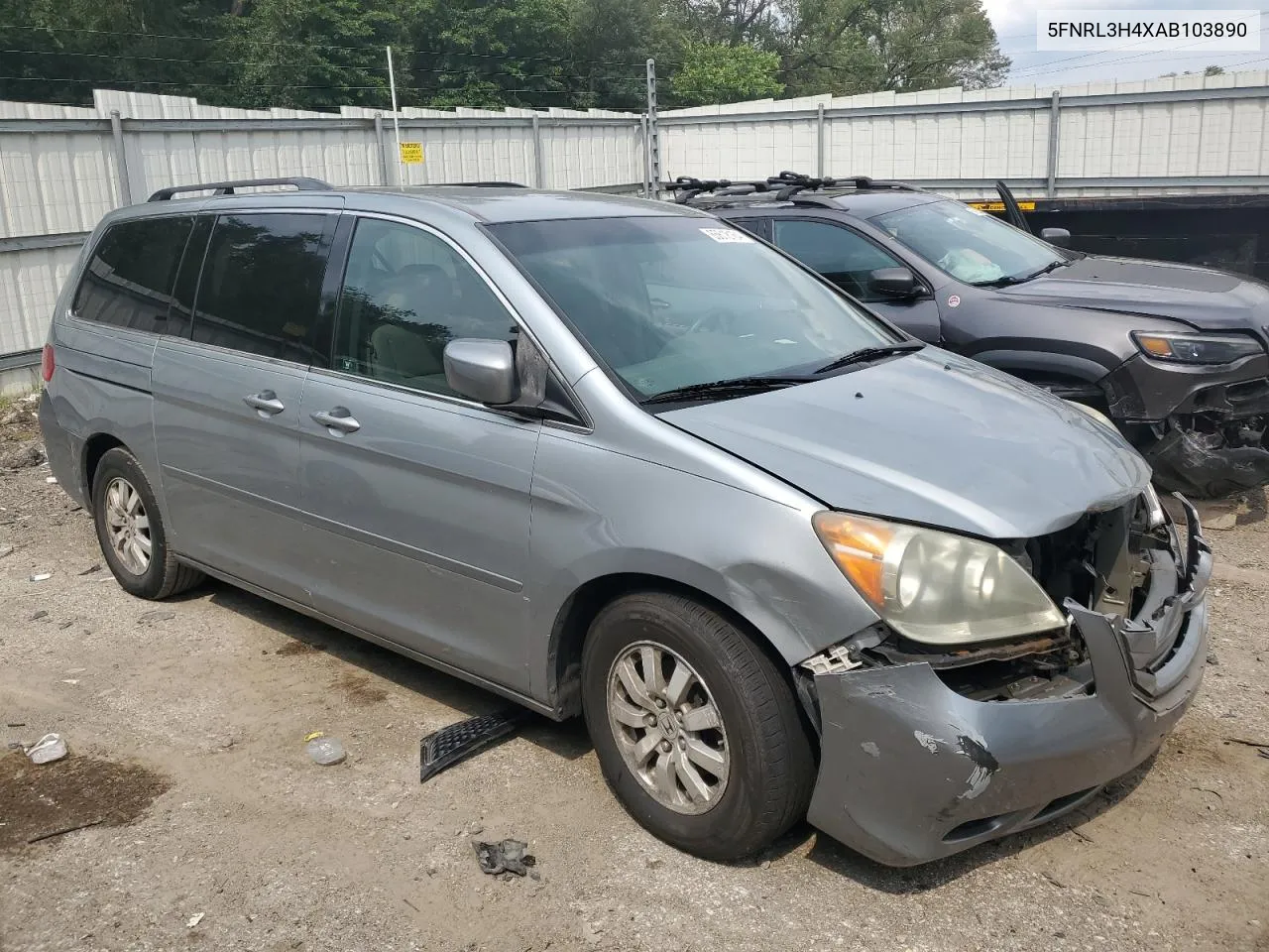 5FNRL3H4XAB103890 2010 Honda Odyssey Ex