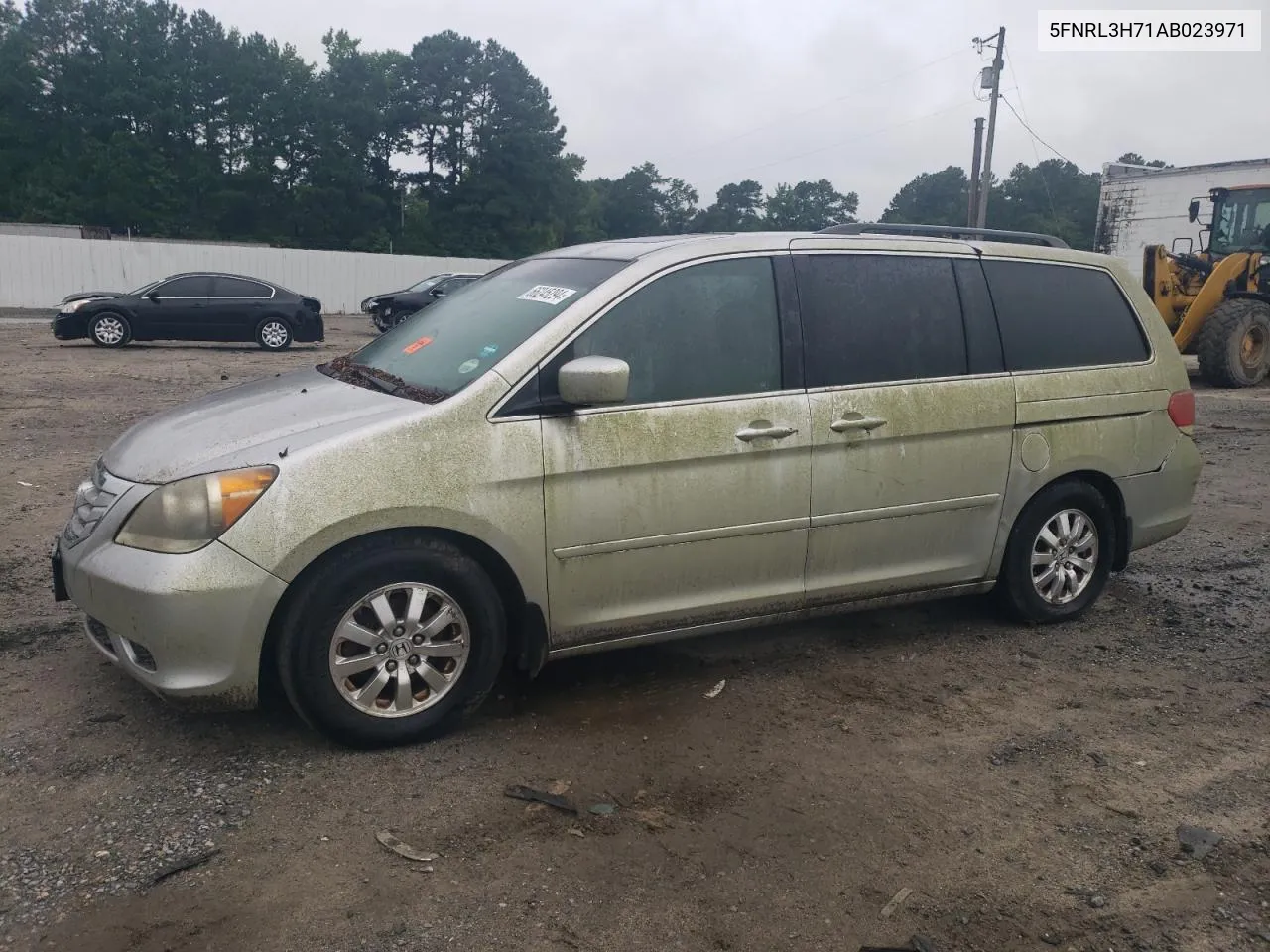 5FNRL3H71AB023971 2010 Honda Odyssey Exl