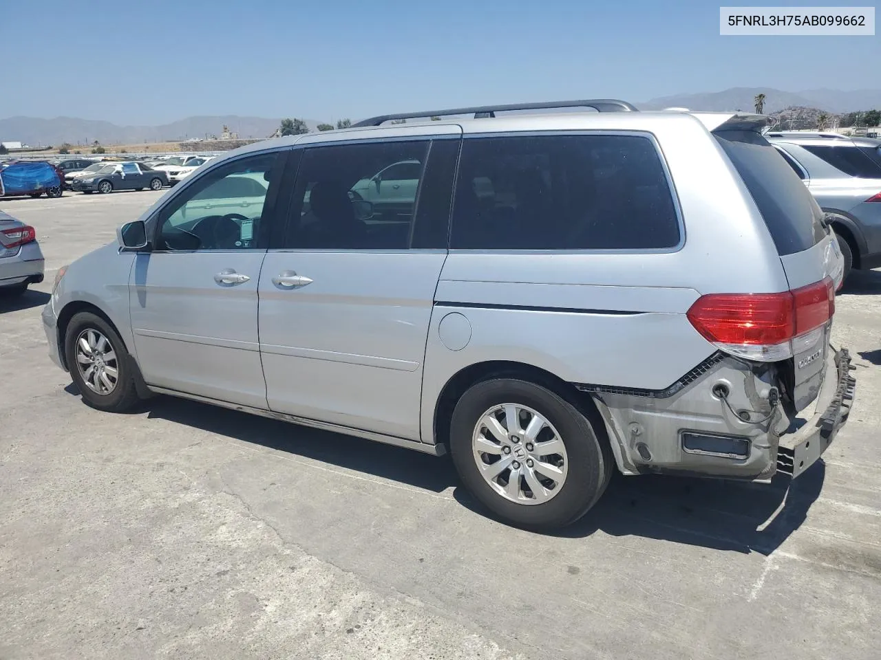 5FNRL3H75AB099662 2010 Honda Odyssey Exl