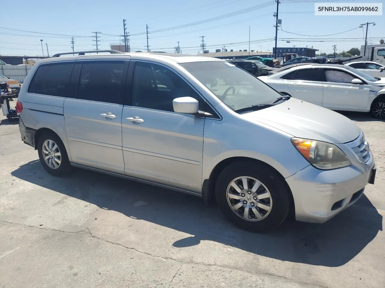 2010 Honda Odyssey Exl VIN: 5FNRL3H75AB099662 Lot: 67169834