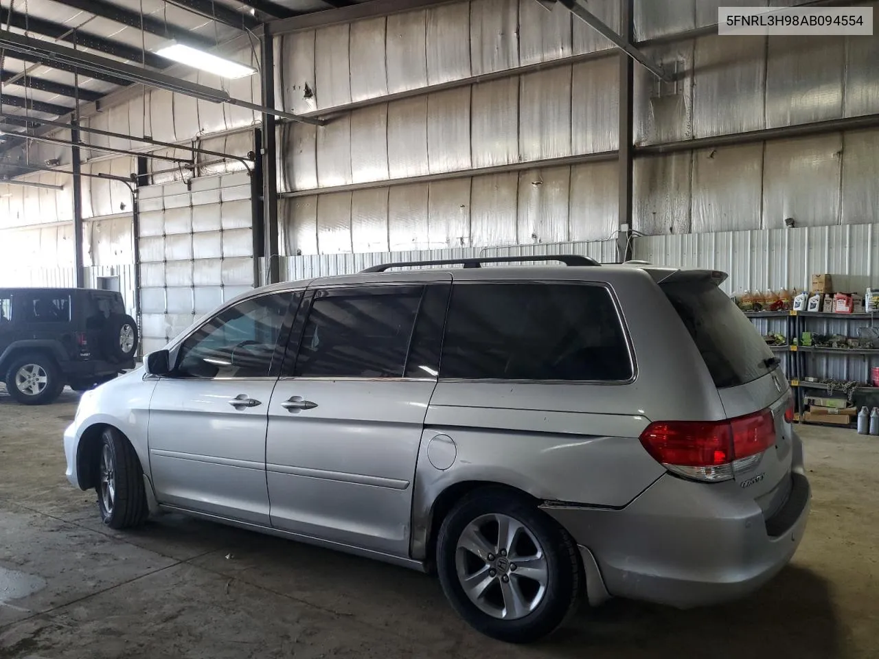 5FNRL3H98AB094554 2010 Honda Odyssey Touring