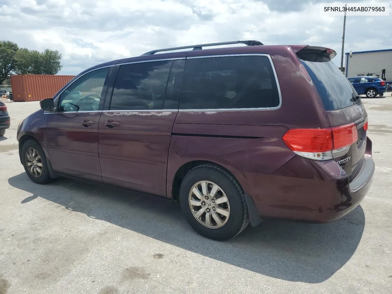 2010 Honda Odyssey Ex VIN: 5FNRL3H45AB079563 Lot: 67648504