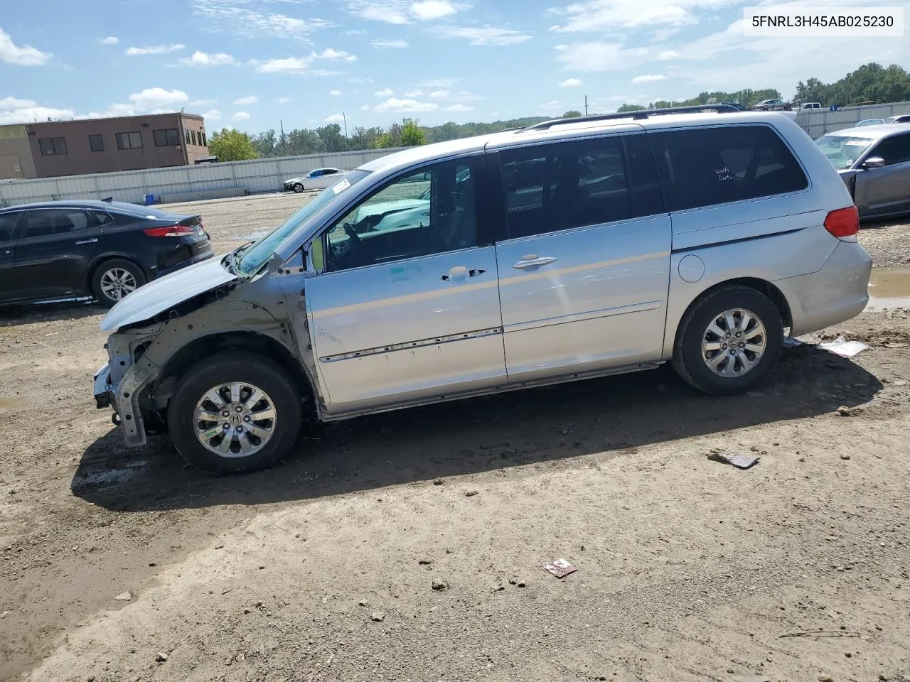 2010 Honda Odyssey Ex VIN: 5FNRL3H45AB025230 Lot: 67767124