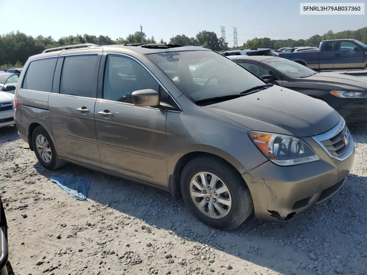 5FNRL3H79AB037360 2010 Honda Odyssey Exl