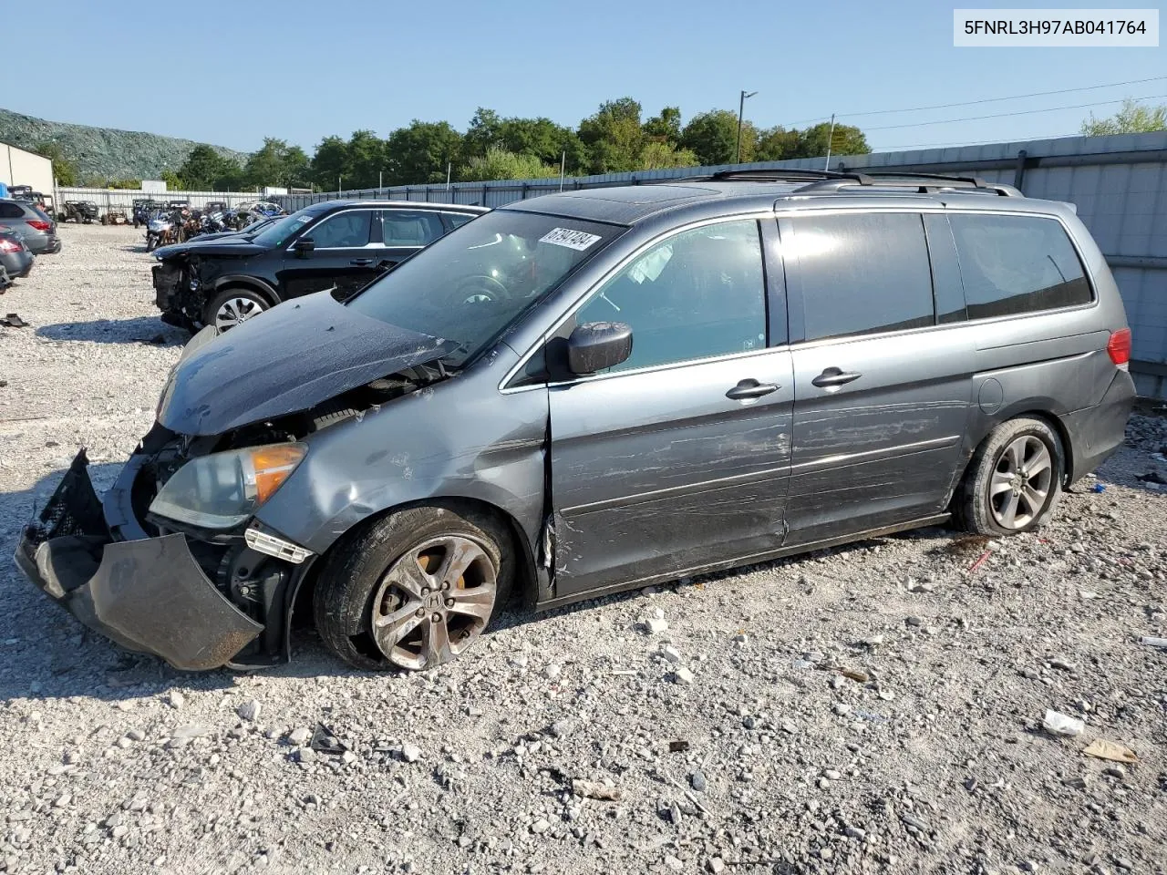 2010 Honda Odyssey Touring VIN: 5FNRL3H97AB041764 Lot: 67947484