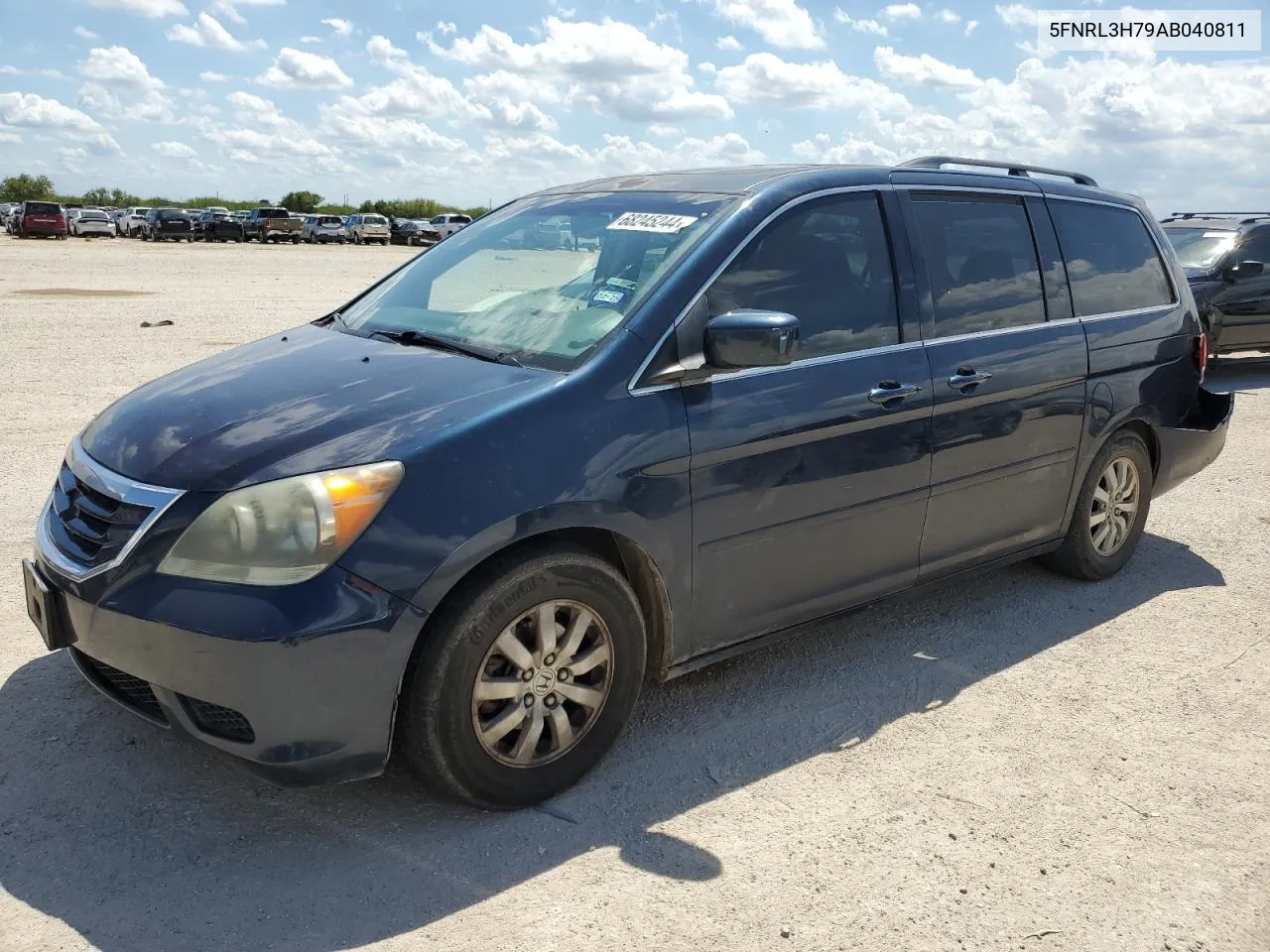 5FNRL3H79AB040811 2010 Honda Odyssey Exl