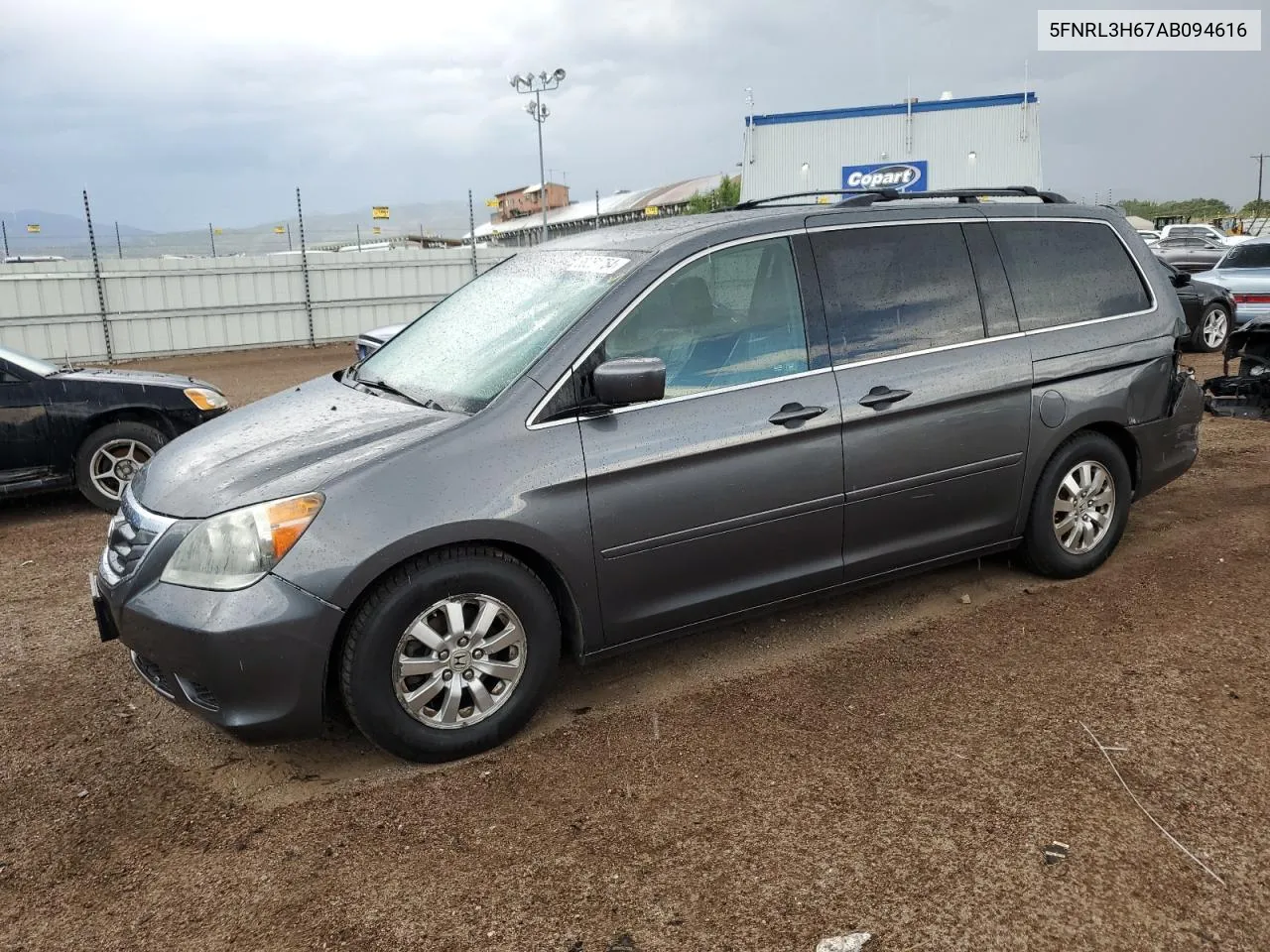 2010 Honda Odyssey Exl VIN: 5FNRL3H67AB094616 Lot: 68251754