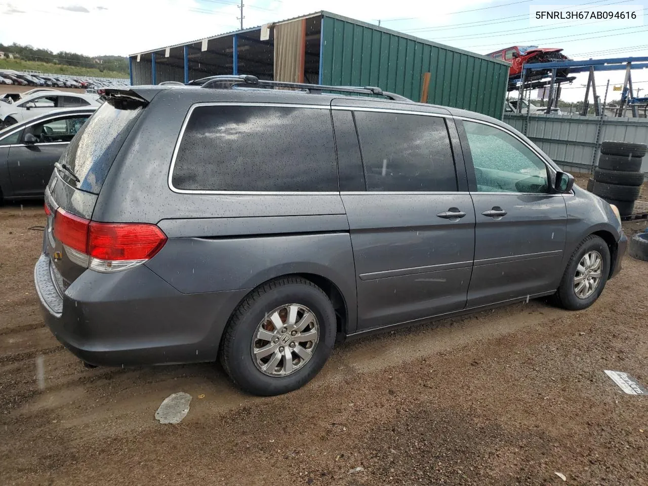 2010 Honda Odyssey Exl VIN: 5FNRL3H67AB094616 Lot: 68251754